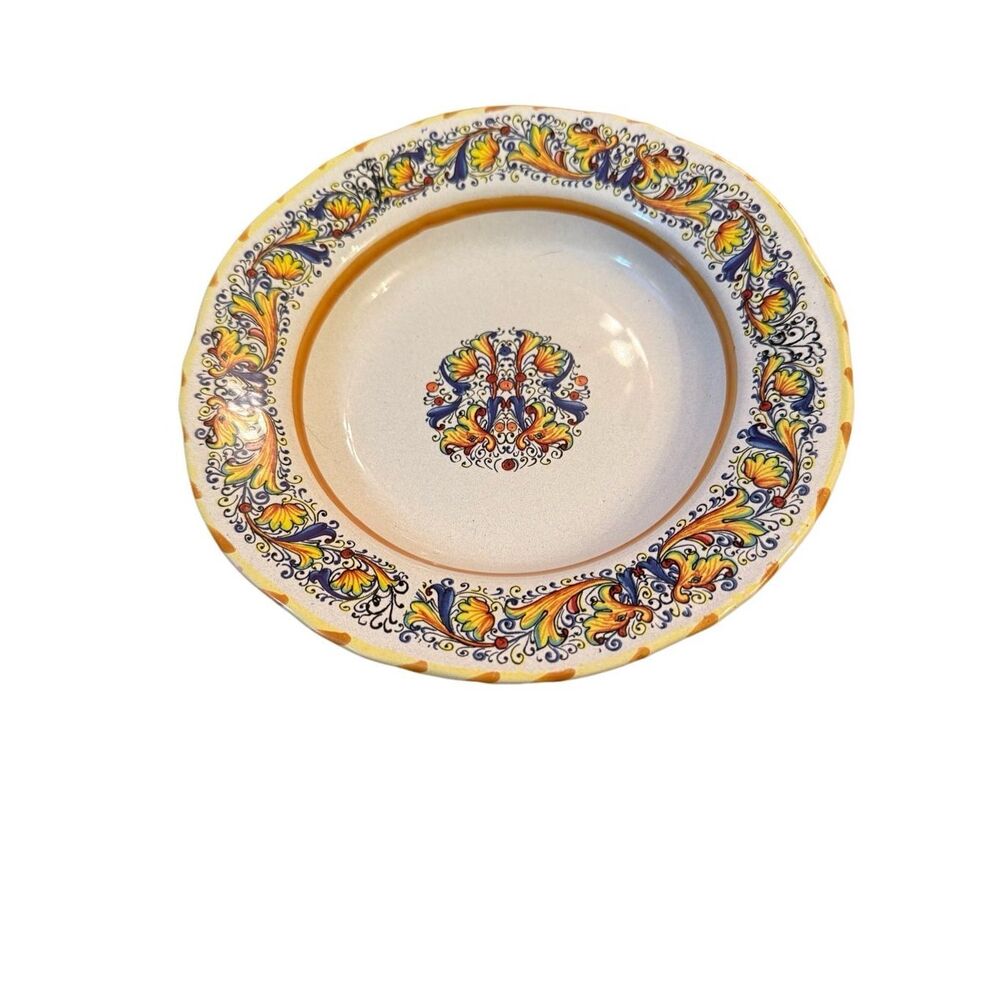 Meridiana Ceramiche Made in Italy 8.5" Hand Painted Bowl‎ 1 available